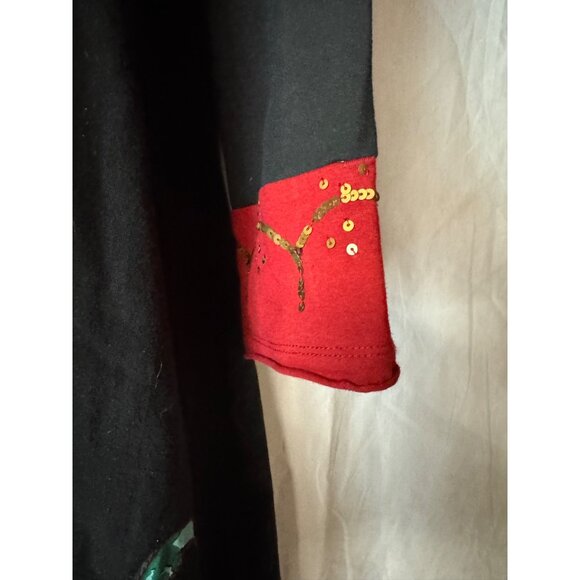 Double D Ranch 2XL Black Tunic Dress Embroidered Boho Hippie Western Mexican - Picture 13 of 15